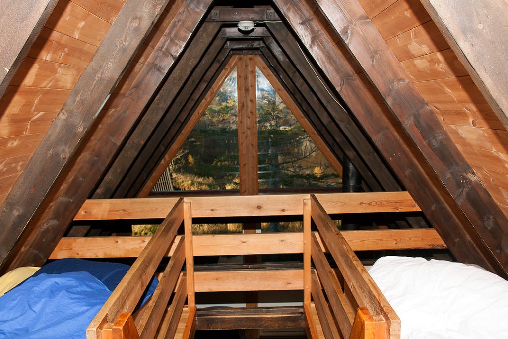 Beds in the attic