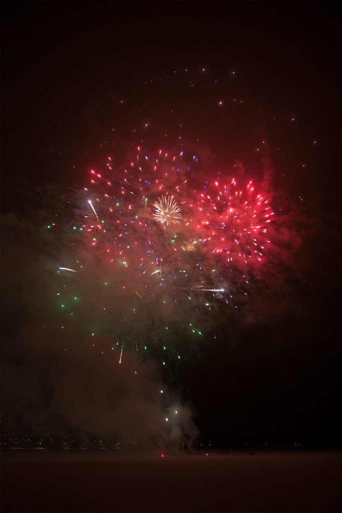 Fireworks in Luleå 2014