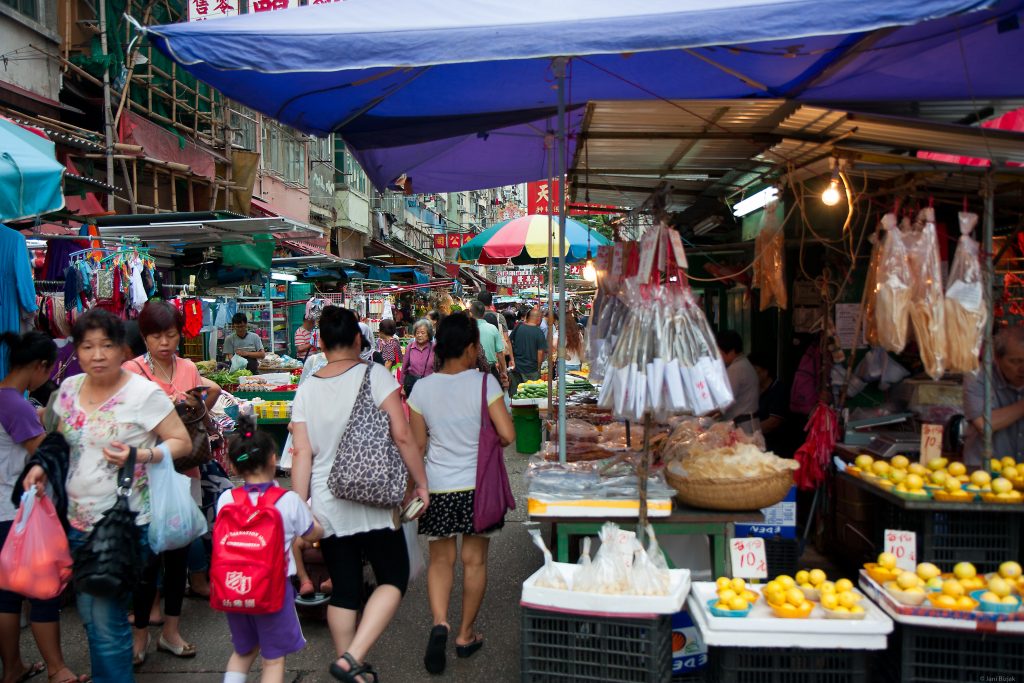 Hong Kong open markets