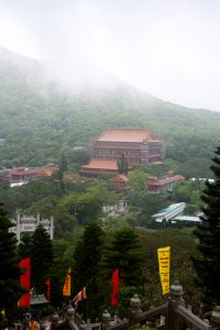 Monastery in the mist