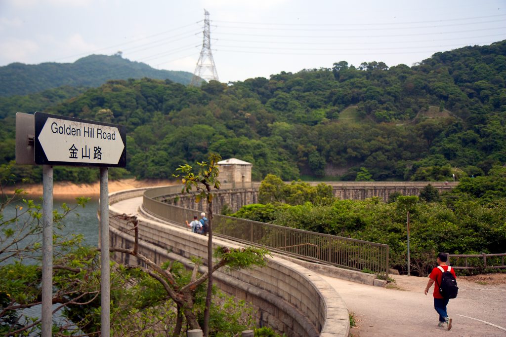 One of the dams in the area of the Monkey.