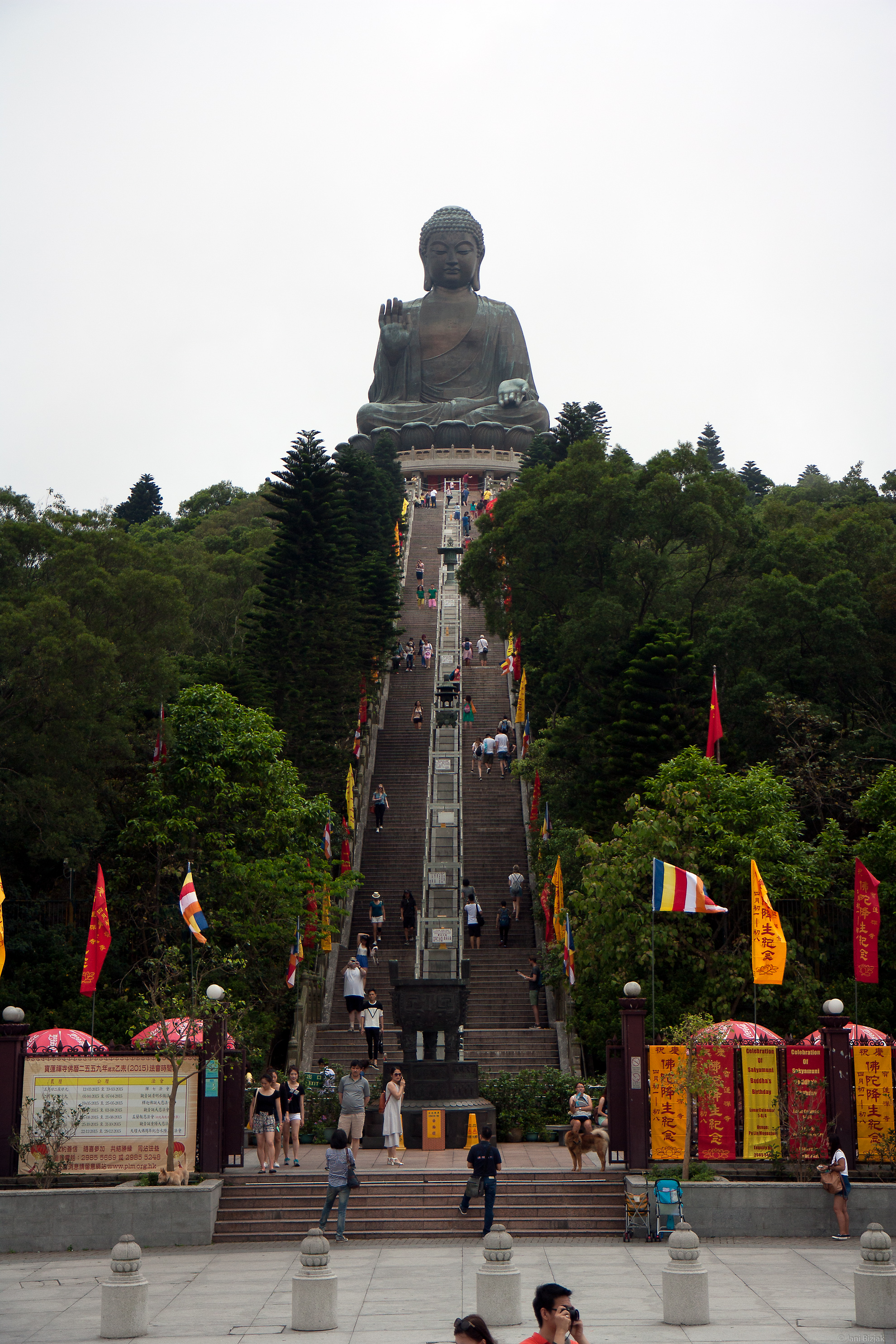 270 steps to the big Buddha
