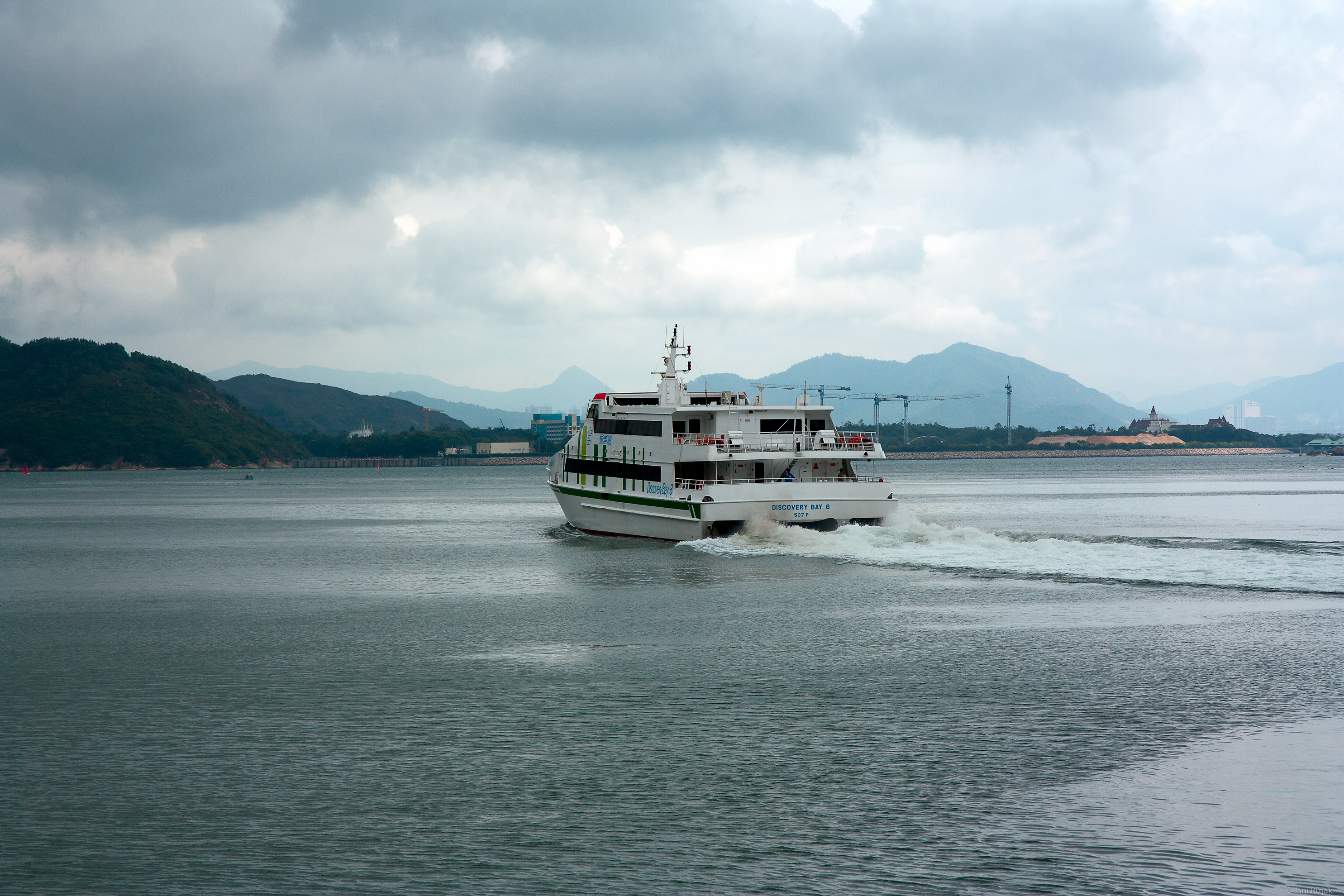 Ferries are the main means of transport from islands to mainland.