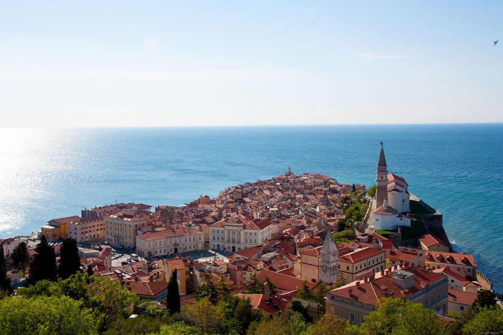 Slovenian seaside.