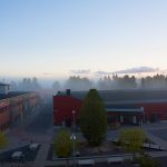 Misty morning Luleå