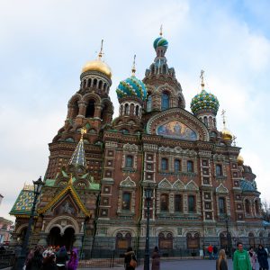 Cathedral of resurrection of Christ also know as church of spilled blood.