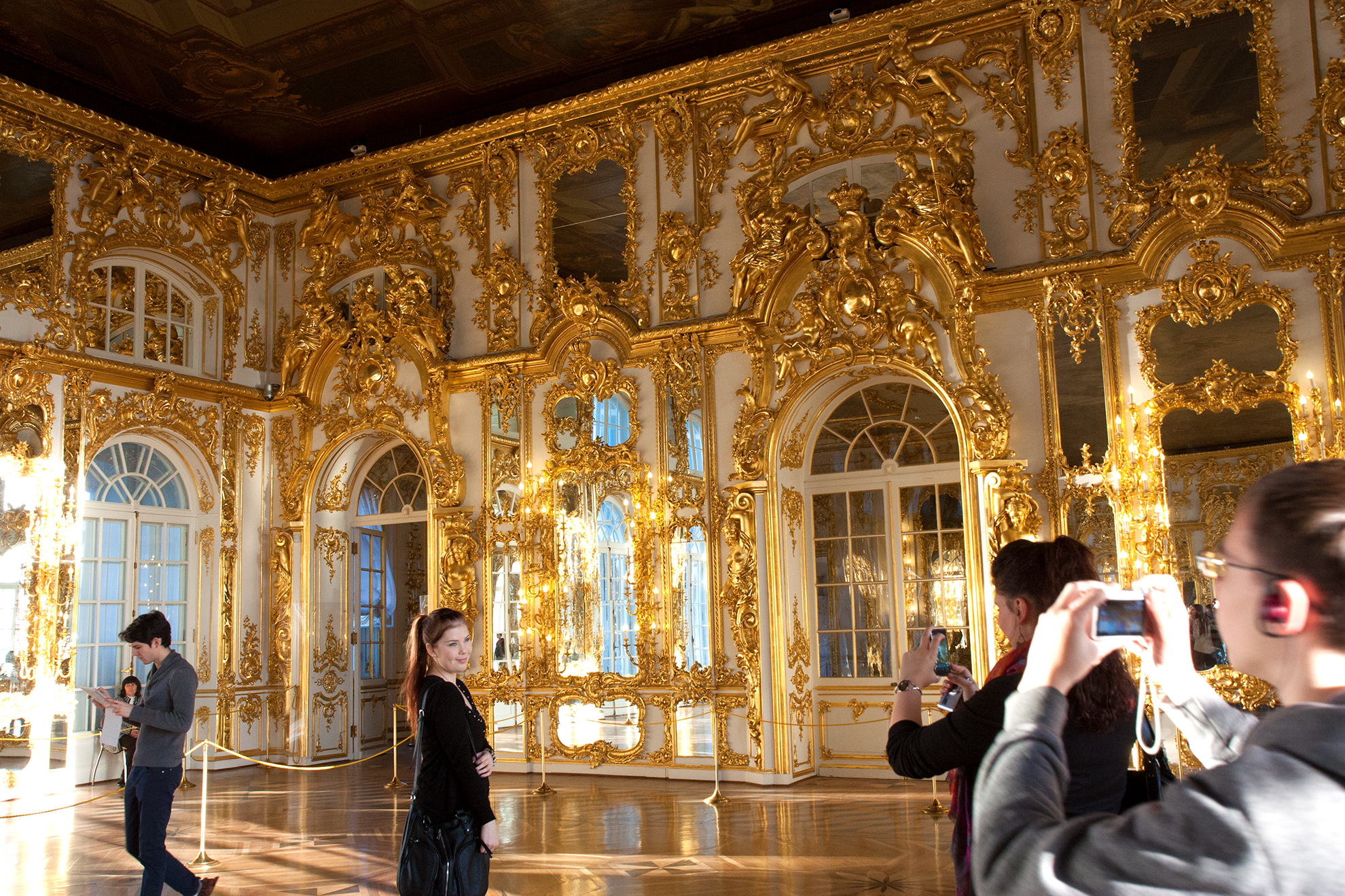 Catherine's palace from inside.