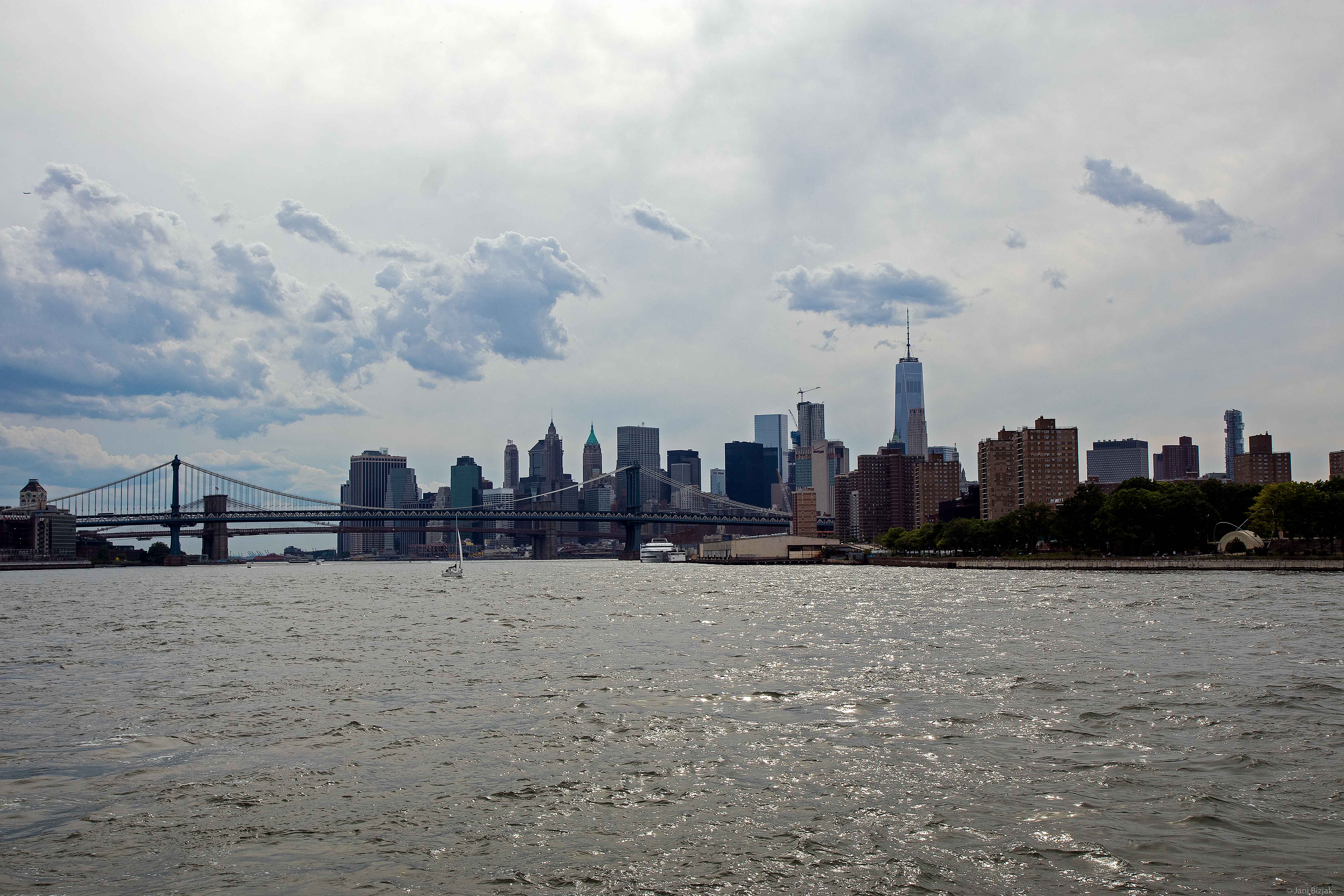 New York from the river