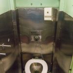 Toilet in submarine