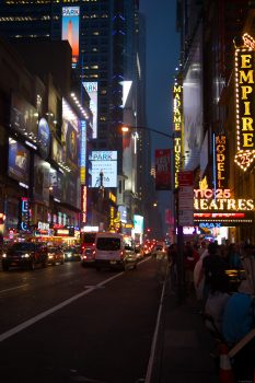 Time Square, behind our hotel.