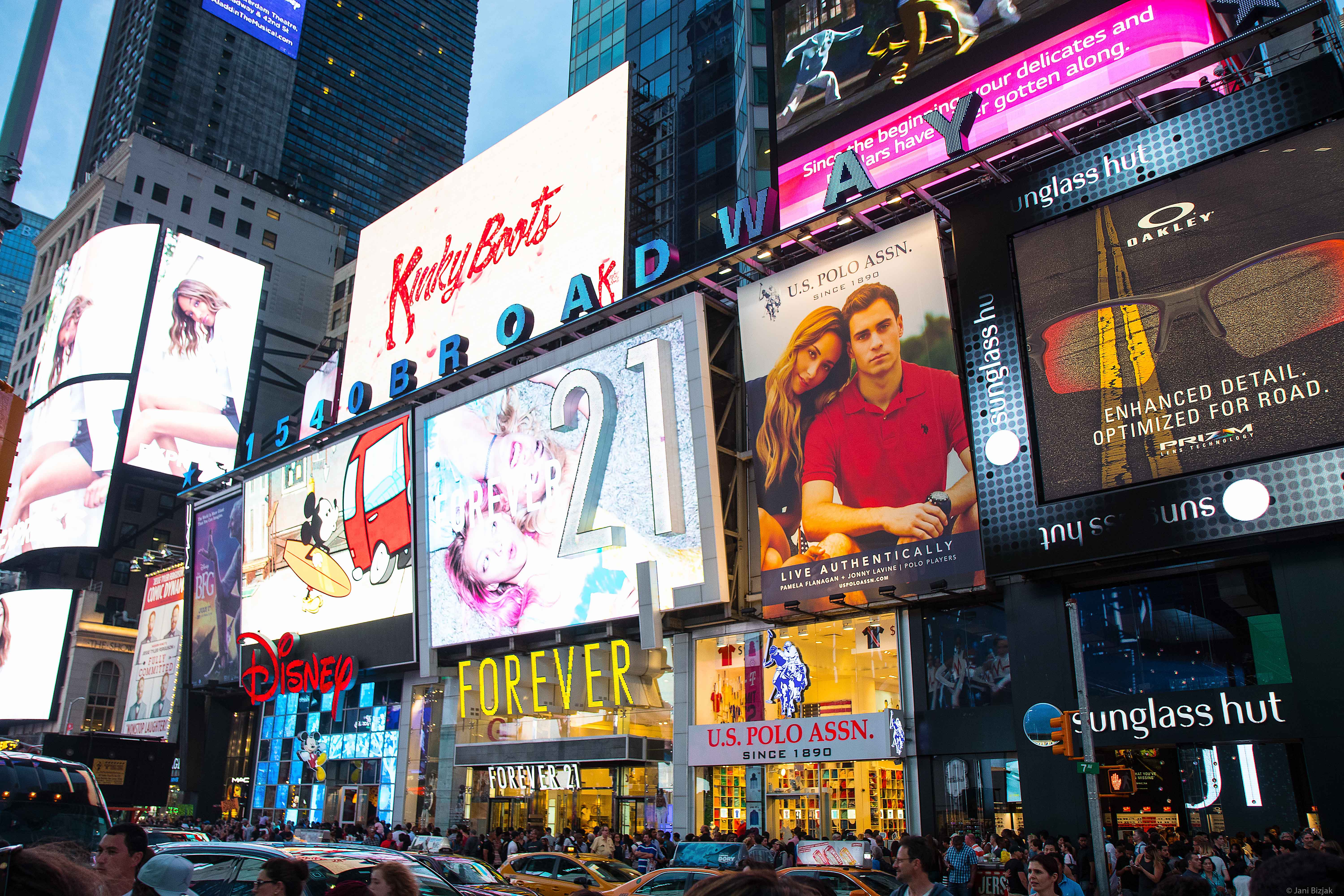 Billboards on time square