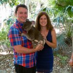 Me and Veronika posing with a koala. One of my favourite photos from the trip.