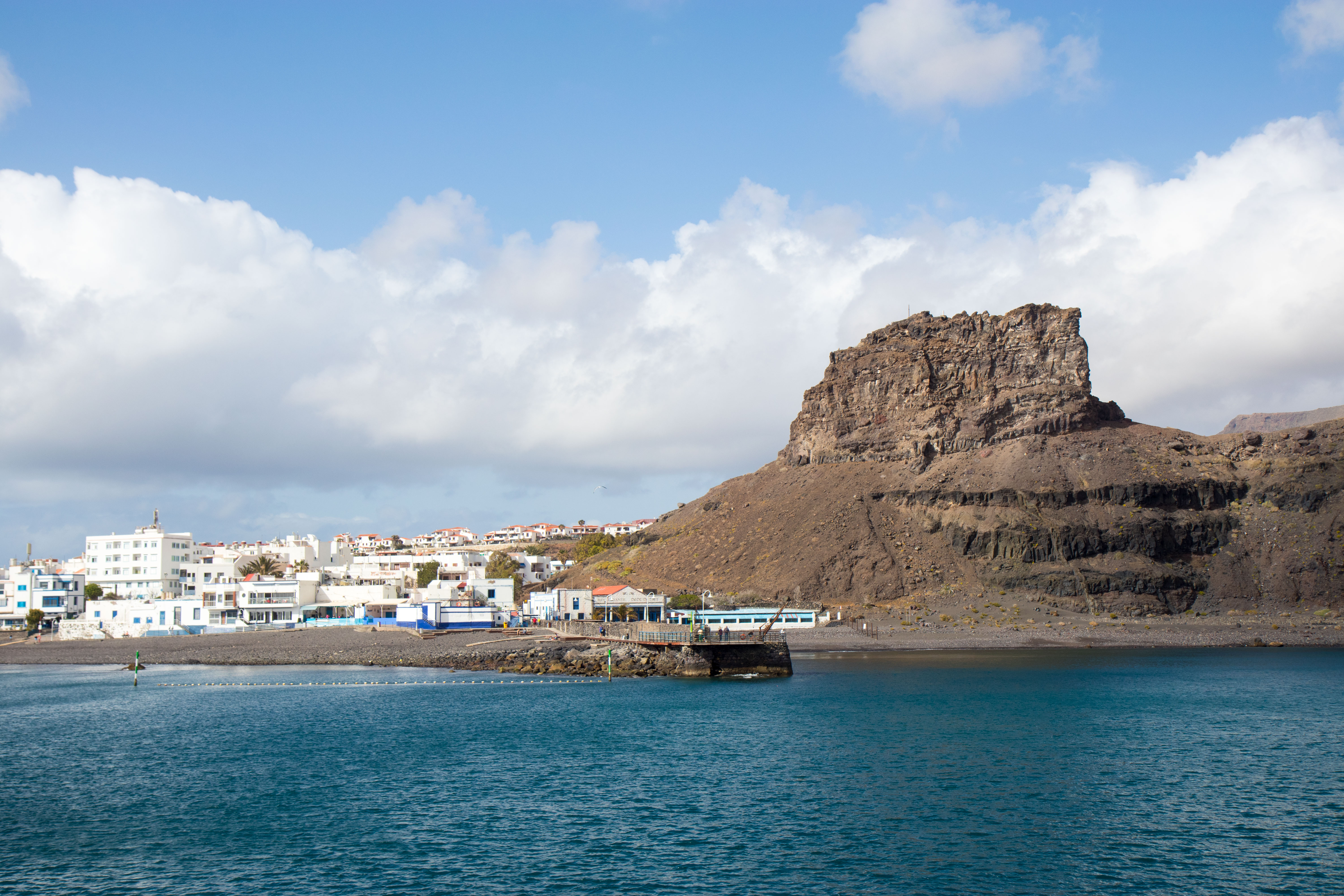 Port for ferry to Tenerife