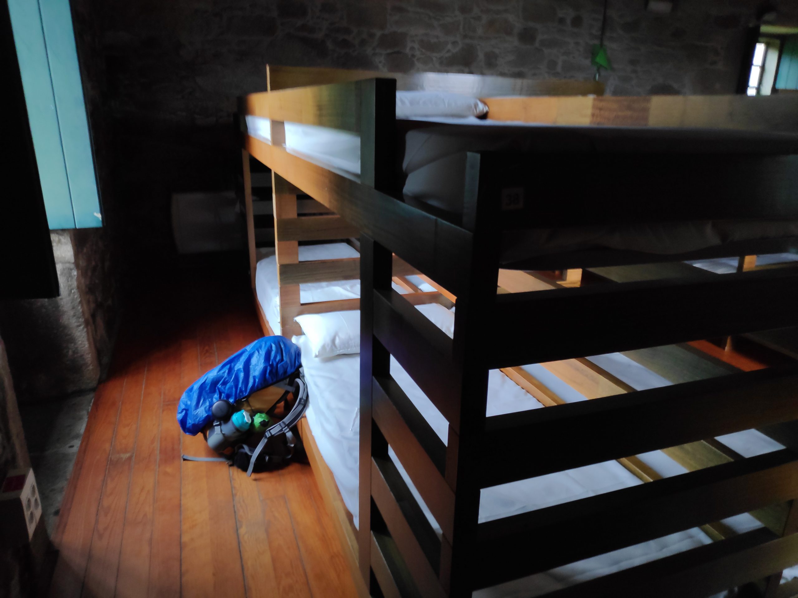 As usually it was mostly empty, so we had our pick of beds, where we wanted to sleep.