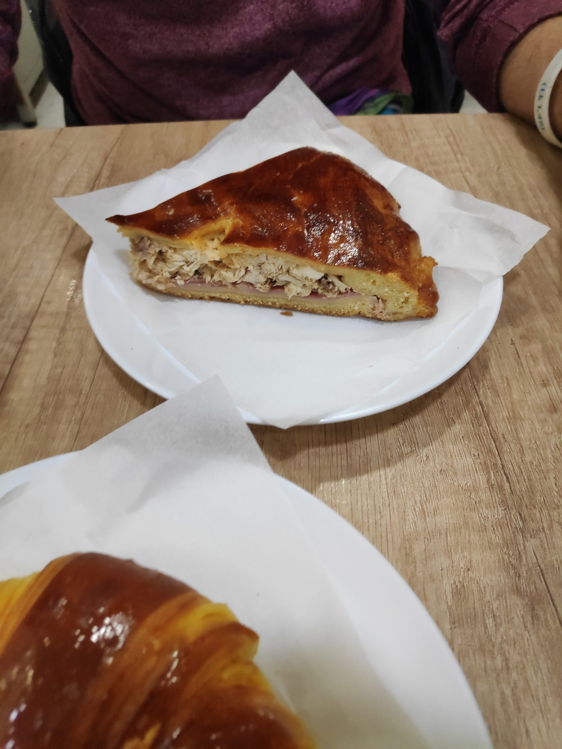 Some weird variation of burek, that is traditional to Porto.