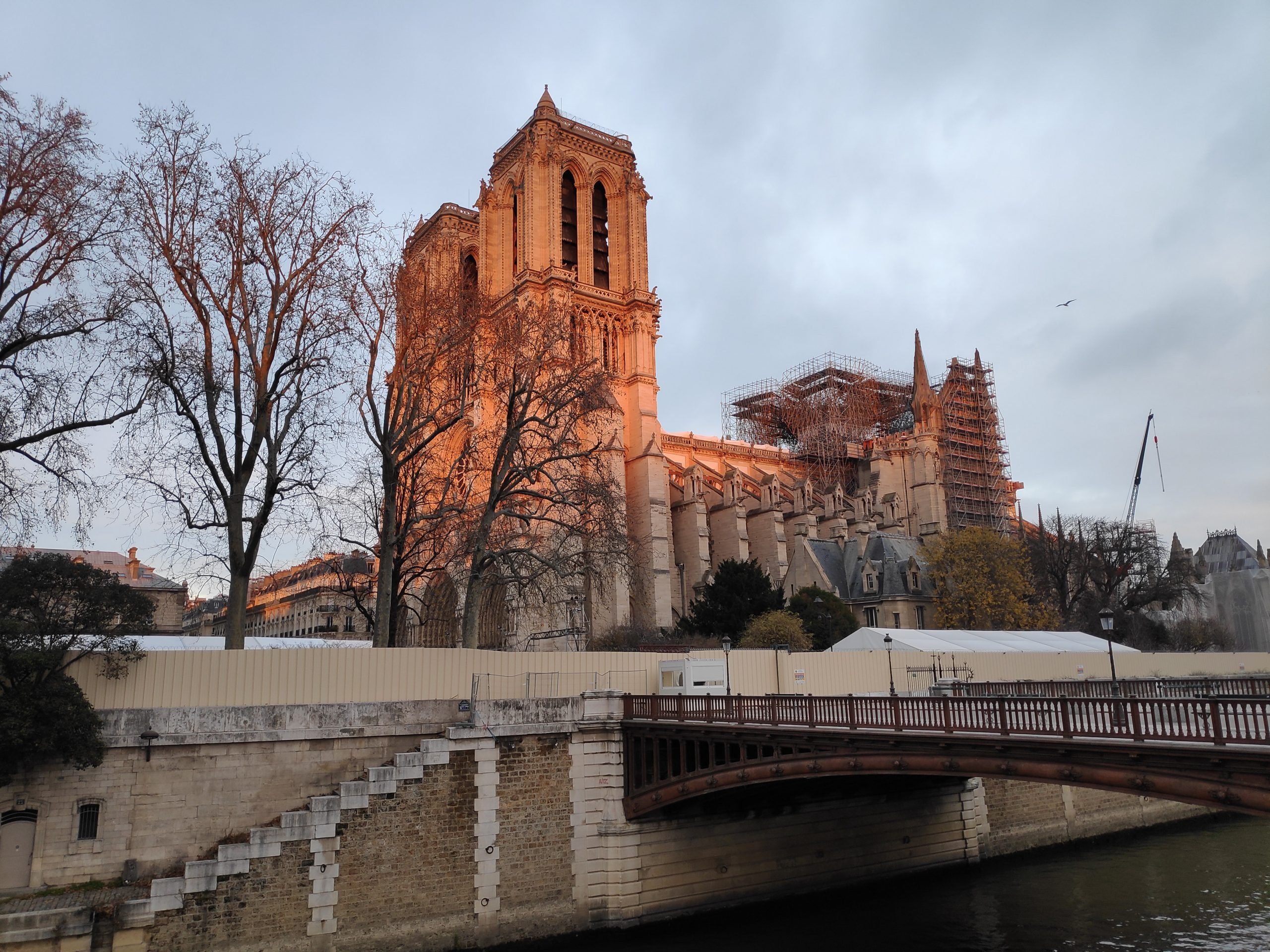 The famous Notre Damme, was located near my hotel. Despite being closed up for tourists, it still attracted many curious looks and photos