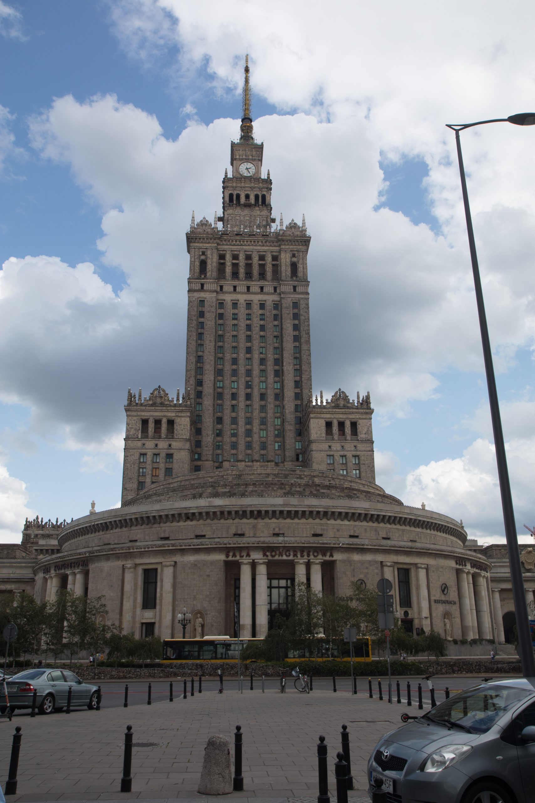Palace of Culture and Science - aka the ugly sister. The tallest building in Warsaw.