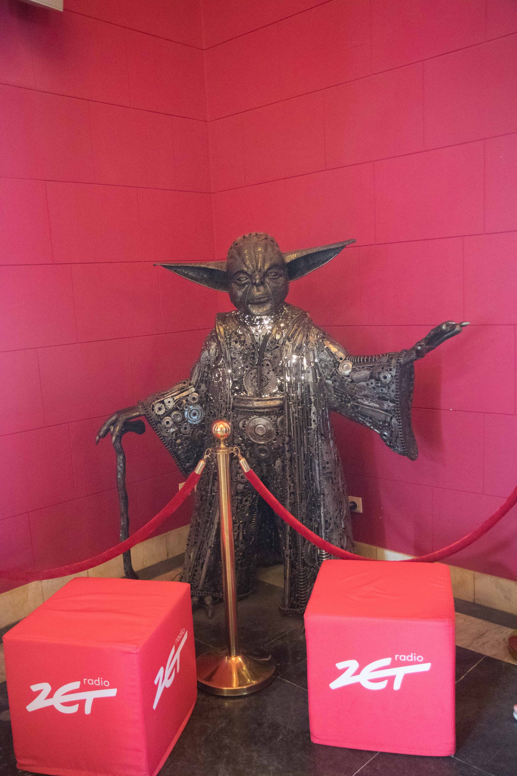 Welcome to the Place of Culture and Science! This was the last place I expected to find statue of Yoda.
Welcome to Poland!
